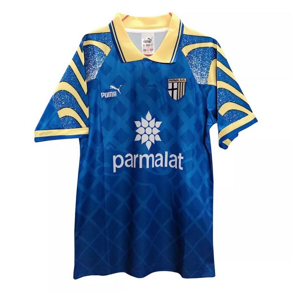 Camiseta Parma Replica Segunda Ropa Retro 1995 1997 Azul